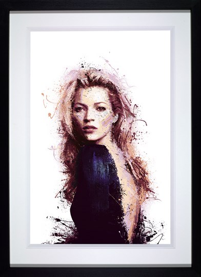 Modern Muse by Daniel Mernagh - Framed Hand Embellished Limited Edition on Paper