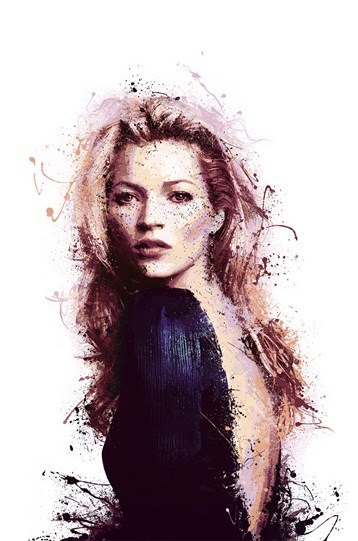Modern Muse by Daniel Mernagh - Hand Embellished Limited Edition on Paper